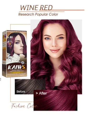 Kaiws Hanna Hair Dye 5.66 (60mlĂ—2)