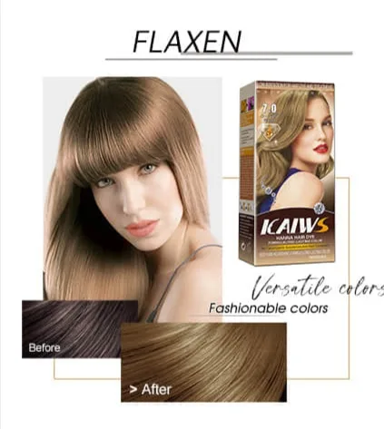 Kaiws Hanna Hair Dye 7.0 (60mlĂ—2)