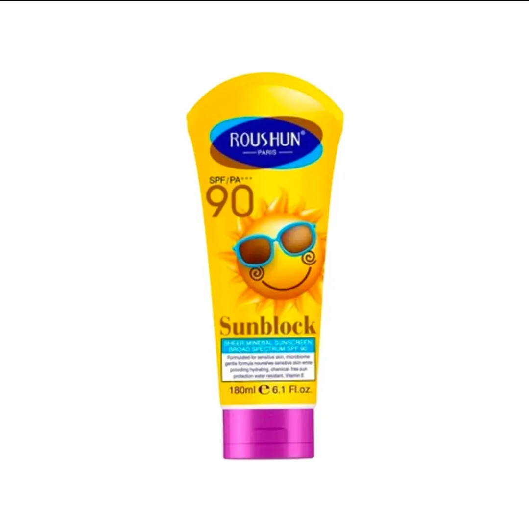 Roushun Sunblock Spf 90. (180ml)