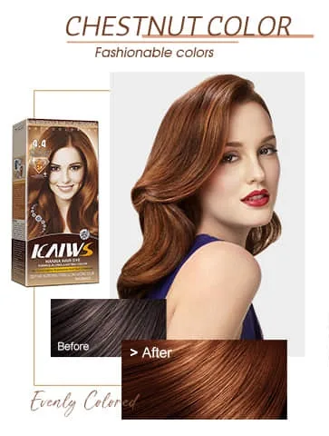 Kaiws Hanna Hair Dye 4.4 (60mlĂ—2)
