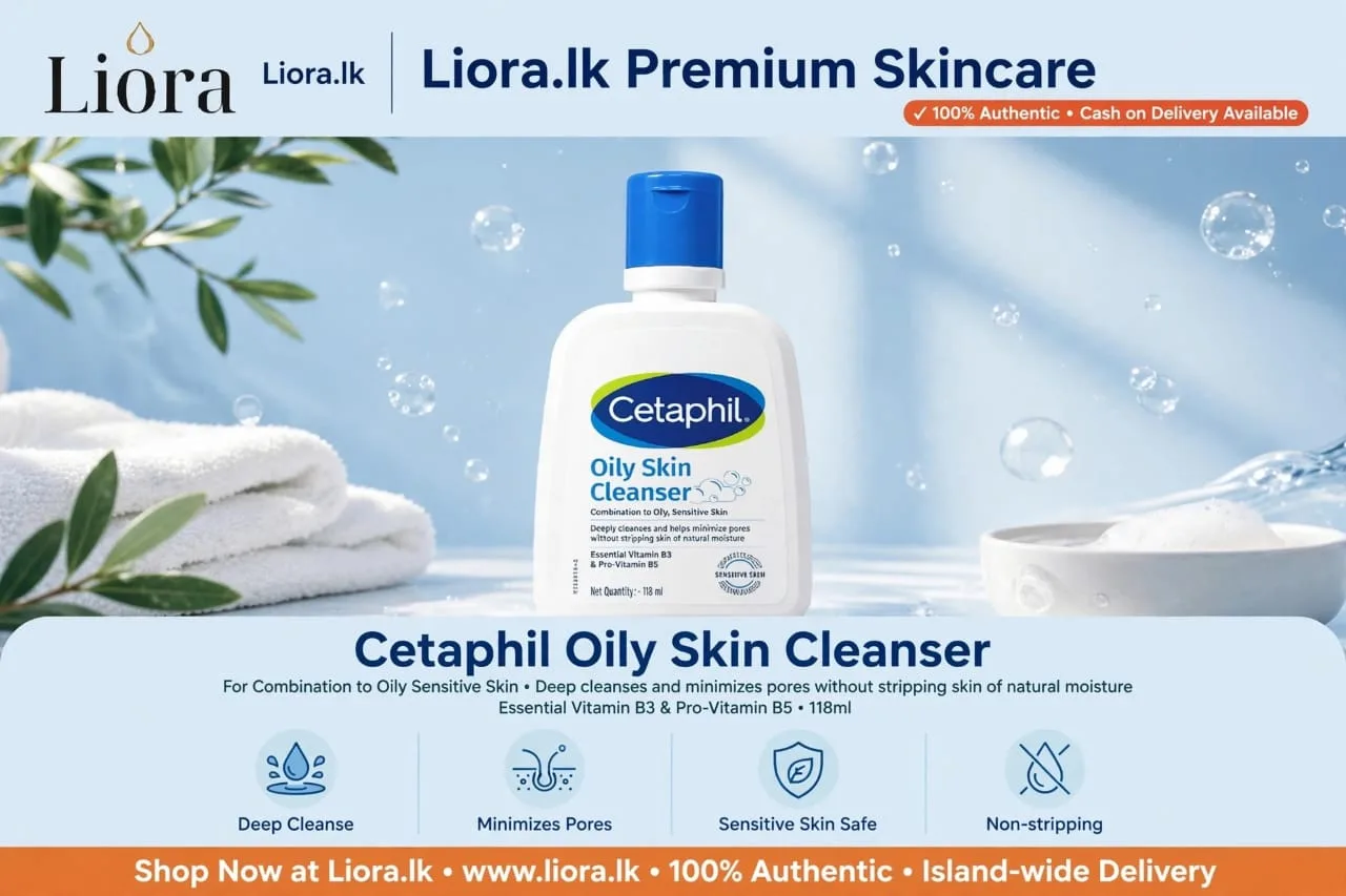 Cetaphil Oily Skin Cleanser Combination To Oily, Sensitive Skin 118 ml