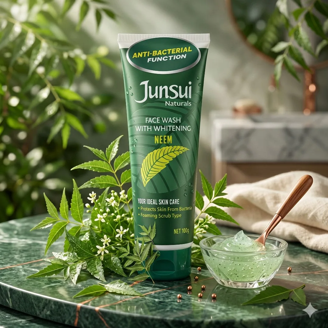 Junsui Face Wash With Whitening Neem 100 g