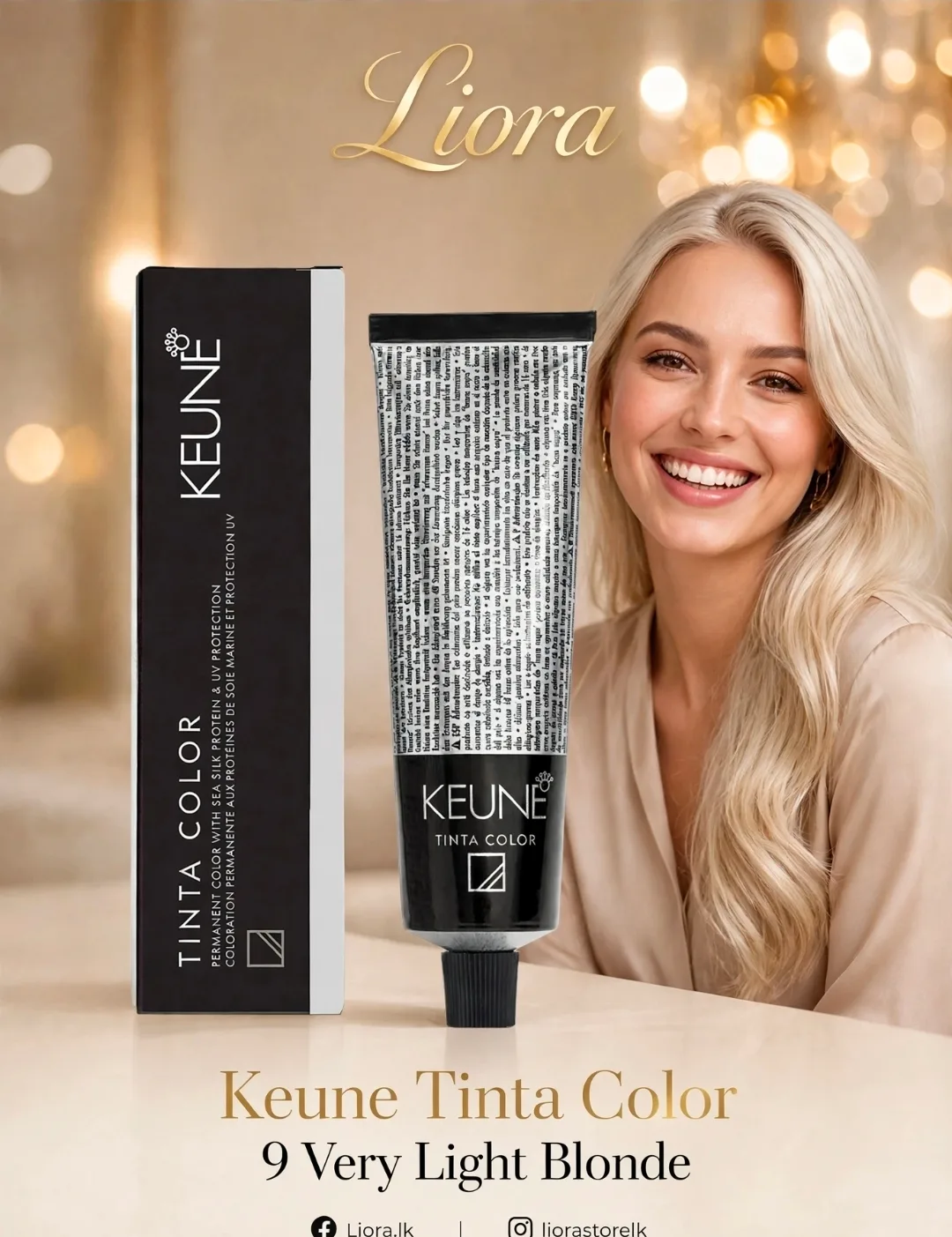 Keune Tinta Color 9 Very Light Blonde 60 ml