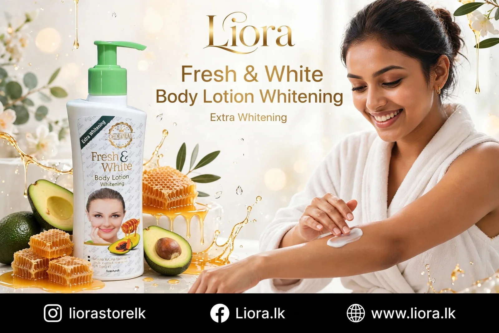 Fresh and White body lotion