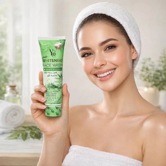 YC whitening face wash neem extract oil control deep cleanse & refreshing 100 ml