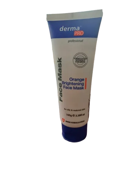 Dermapro orange brightening face mask 100g