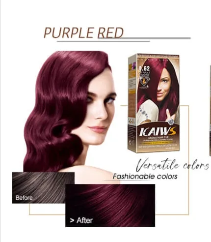 Kaiws Hanna Hair Dye 4.62 (60mlĂ—2)