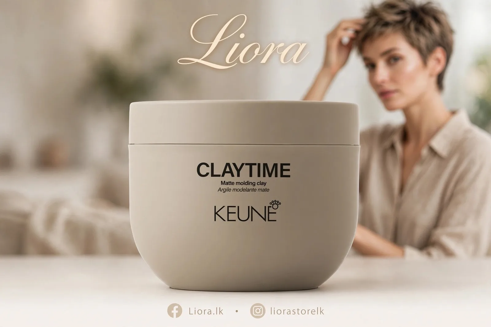 Keune Claytime Matte Molding Clay 100 ml
