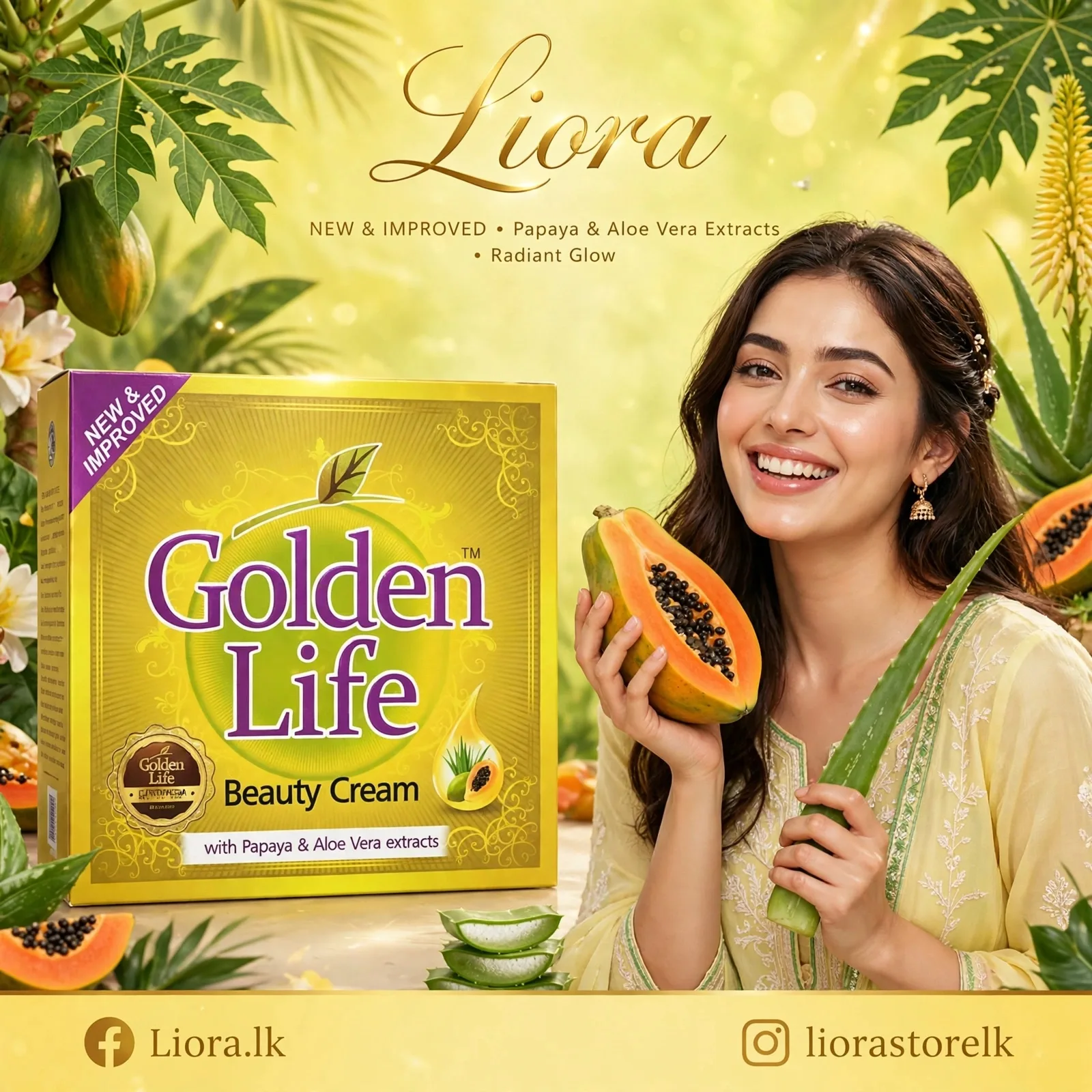Golden Life Beauty Cream