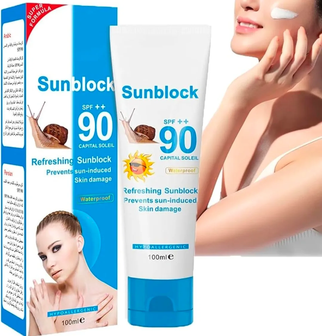Disaar Sunblock SPF ++ 90 Refreshing Prevents Waterproof 100 ml
