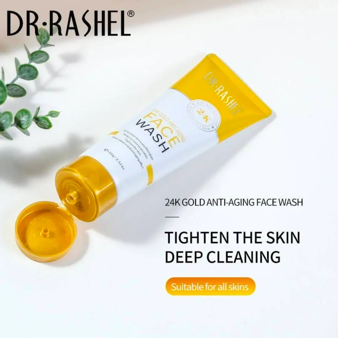 Dr.Rashel 24K Gold anti-aging Face wash 100g